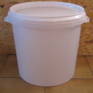 seau plastique pour toilette sèche 27 litres