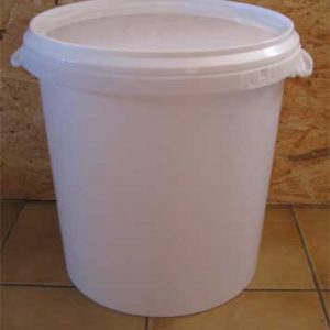 seau plastique pour toilette sèche 30 litres