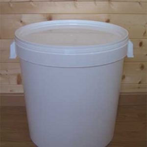seau plastique pour toilette sèche 32 litres